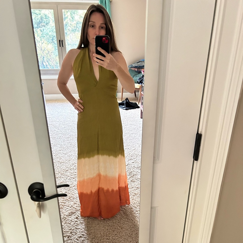 Massimo Dutti linen dress